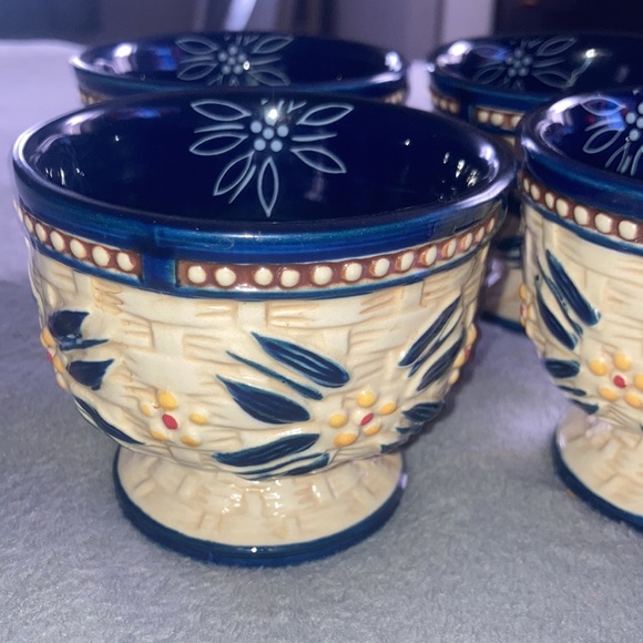 Tep-tation Dessert Bowls, set of four, barely used, no chips - Picture 3 of 4